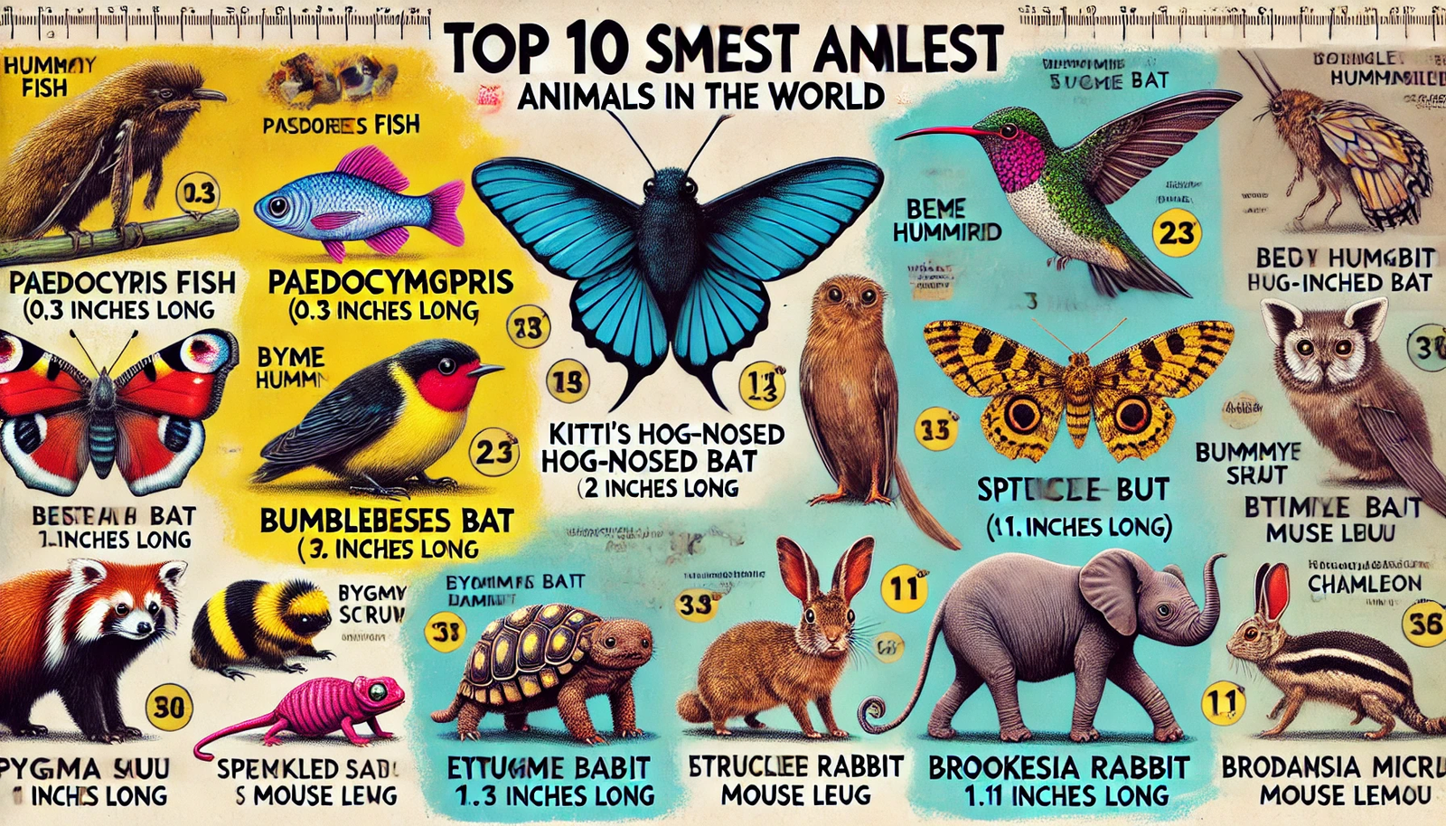 top-10-smallest-animals